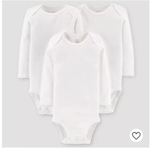 NWT newborn long sleeve bodysuits